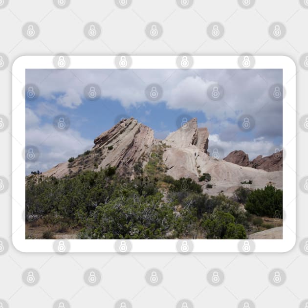 Vasquez Rocks Natural Area Park, California Sticker by nancy.hajjar@yahoo.com